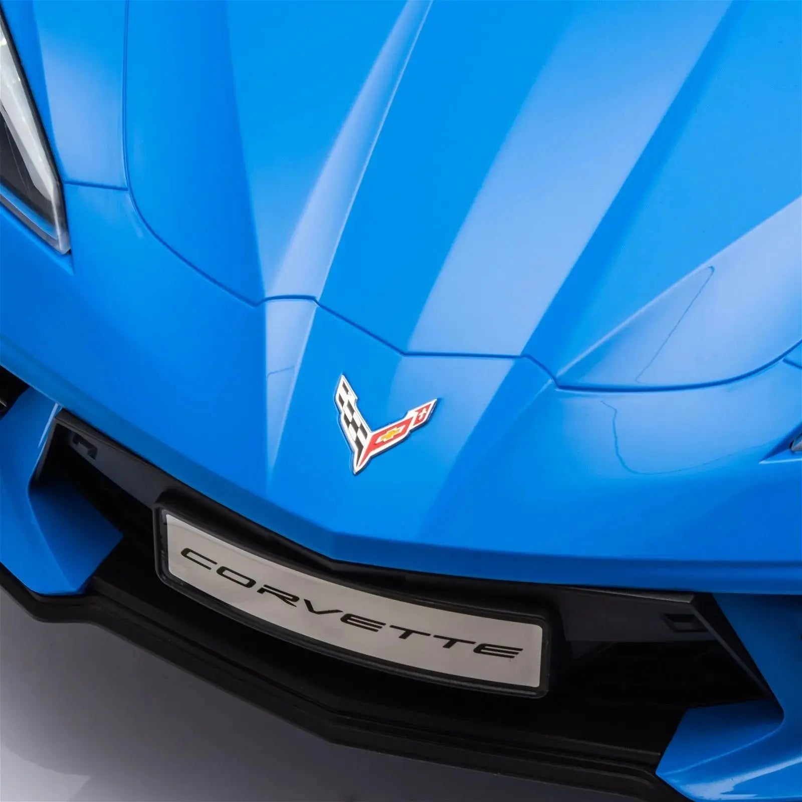 12V Chevrolet Corvette C8 Stingray 1-Seater Kids Ride-On Car - BIG FRENCHIES
