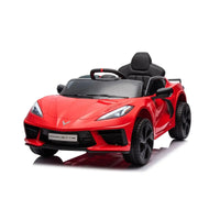 12V Chevrolet Corvette C8 Stingray 1-Seater Kids Ride-On Car - BIG FRENCHIES