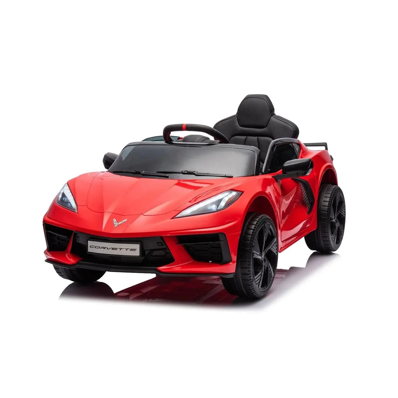 12V Chevrolet Corvette C8 Stingray 1-Seater Kids Ride-On Car - BIG FRENCHIES