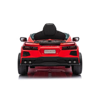 12V Chevrolet Corvette C8 Stingray 1-Seater Kids Ride-On Car - BIG FRENCHIES