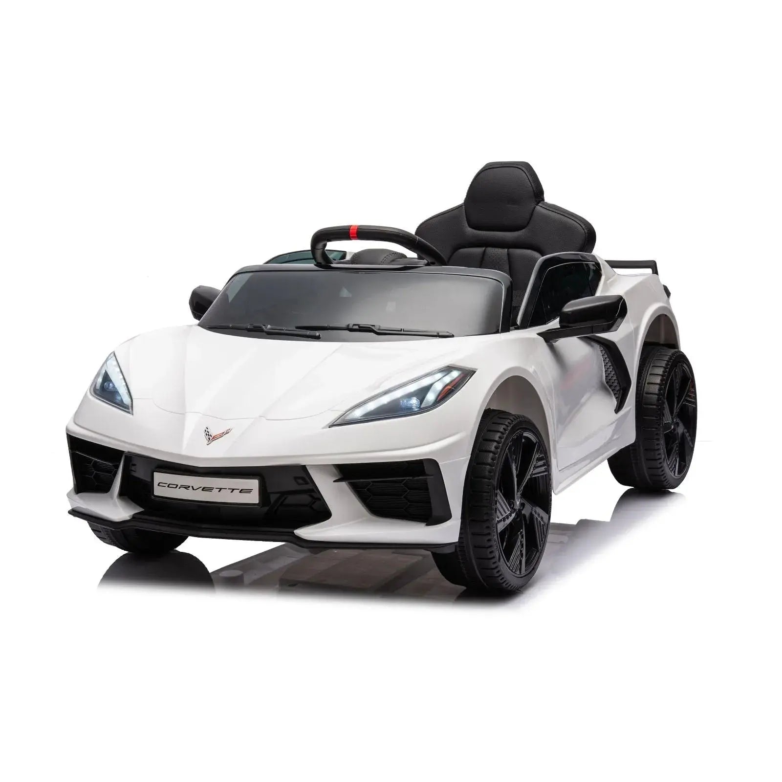 12V Chevrolet Corvette C8 Stingray 1-Seater Kids Ride-On Car - BIG FRENCHIES