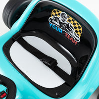 12V Electric Go Kart for Kids Race Toy with Remote Control and Music
