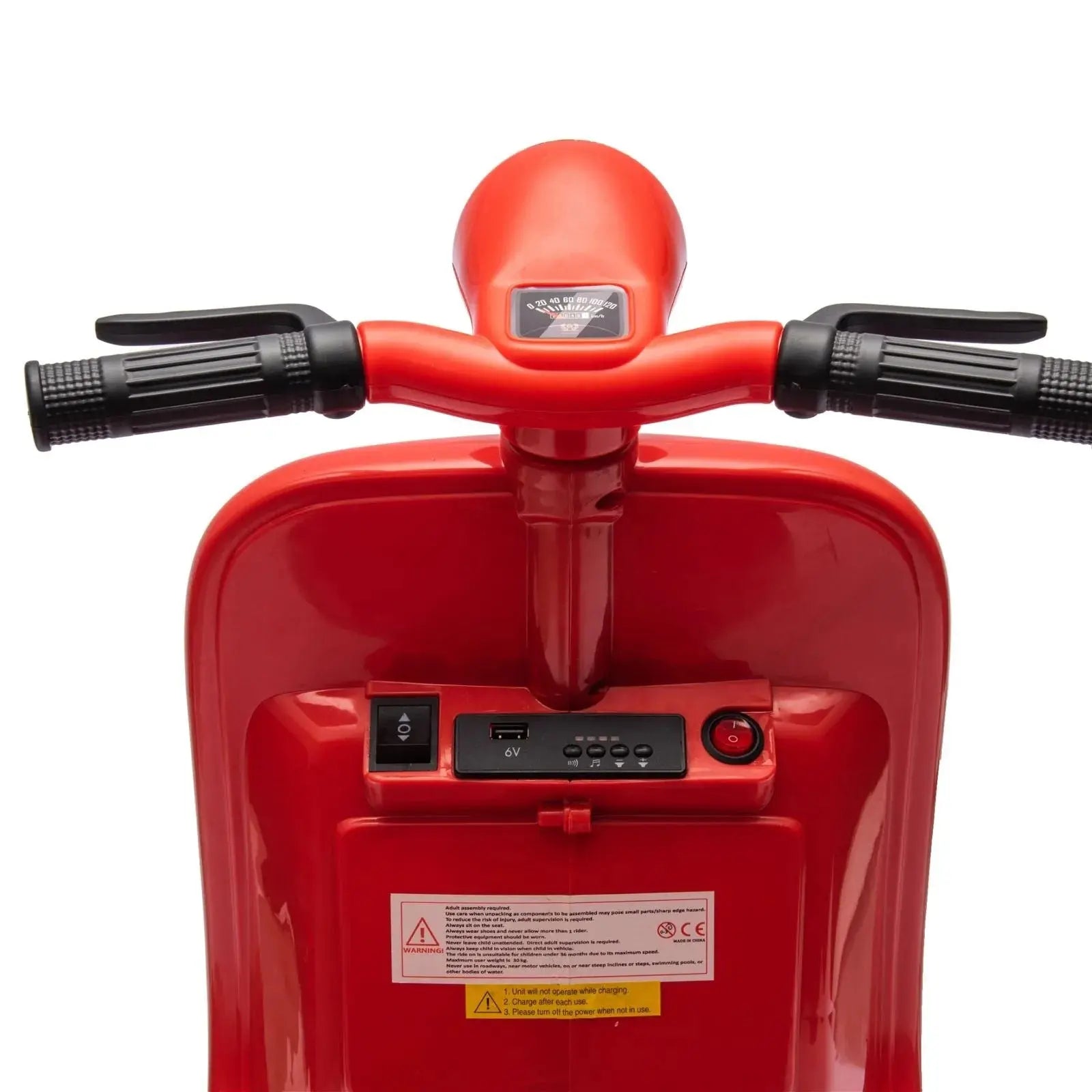 12V Kids' Vespa Electric Ride-On Scooter - BIG FRENCHIES