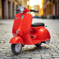 12V Kids' Vespa Electric Ride-On Scooter - BIG FRENCHIES