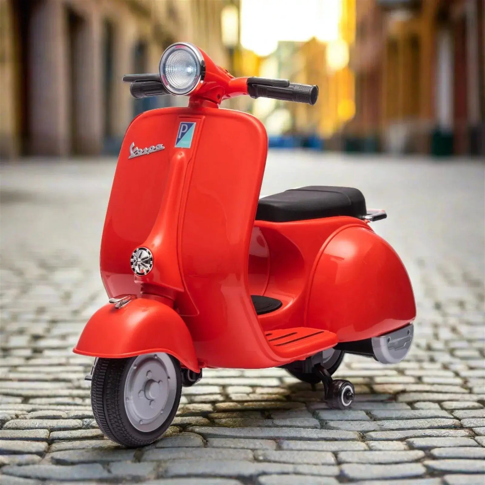 12V Kids' Vespa Electric Ride-On Scooter - BIG FRENCHIES