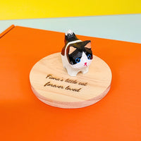 Hand-Carved Cat Painting Kit – Paint Two Cats, Create a Keychain - BIG FRENCHIES