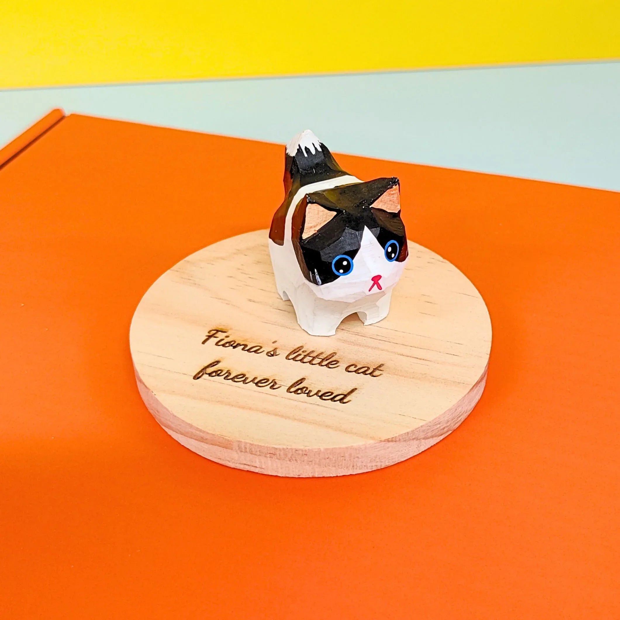Hand-Carved Cat Painting Kit – Paint Two Cats, Create a Keychain - BIG FRENCHIES