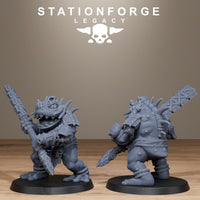 3D Printed Bogkin Heavies by Stationforge Miniatures