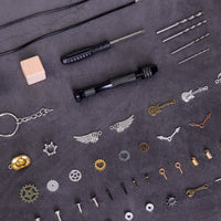 DIY Timberbot Kit – Build 2 Wooden Robots, Make Keychains & Necklaces - BIG FRENCHIES