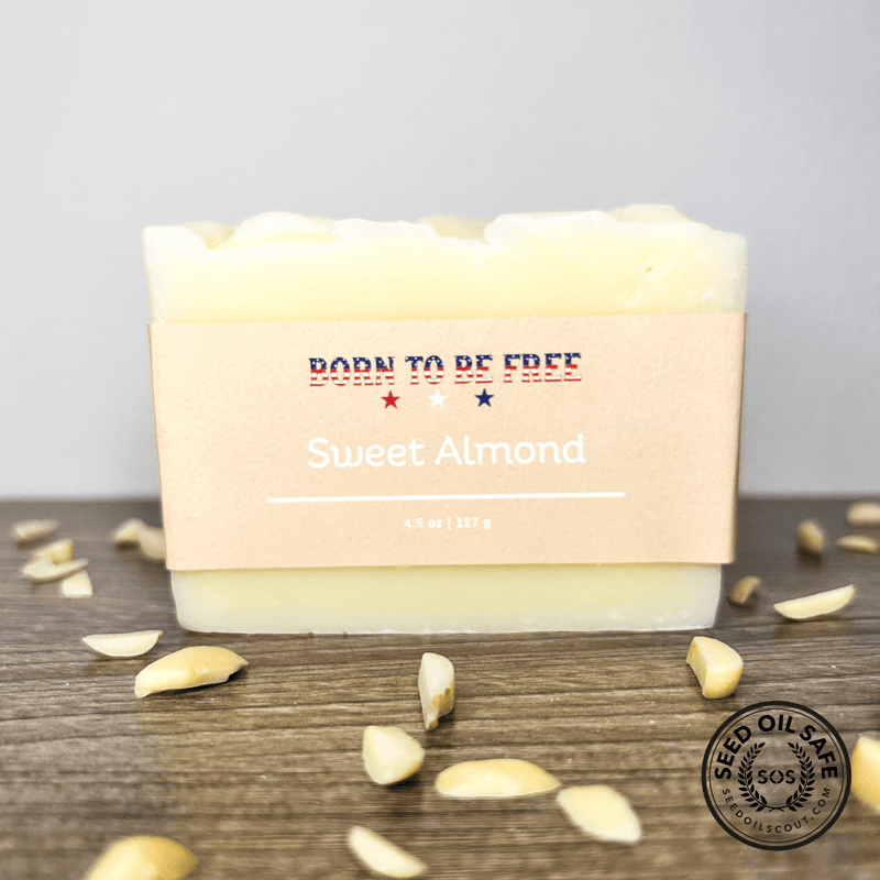 Sweet Almond Tallow Soap Bar - BIG FRENCHIES