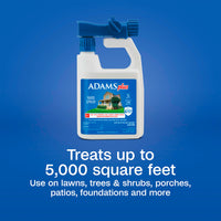 Adams Complete Indoor & Outdoor Flea Treatment System for Small Dogs 5–14 lbs Bundle