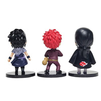 12 pcs set Naruto Shippuden Figurines, Sasuke Itachi Hinata Figure, Anime 3 in