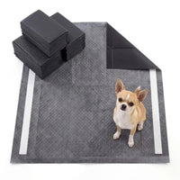 150 Pack Charcoal Dog Pee Pads 24 24, 6 Layer Ultra Absorbent Pet Training Pads With Odor Control