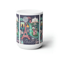 Paris Ceramic Mug 11oz or 15oz - BIG FRENCHIES