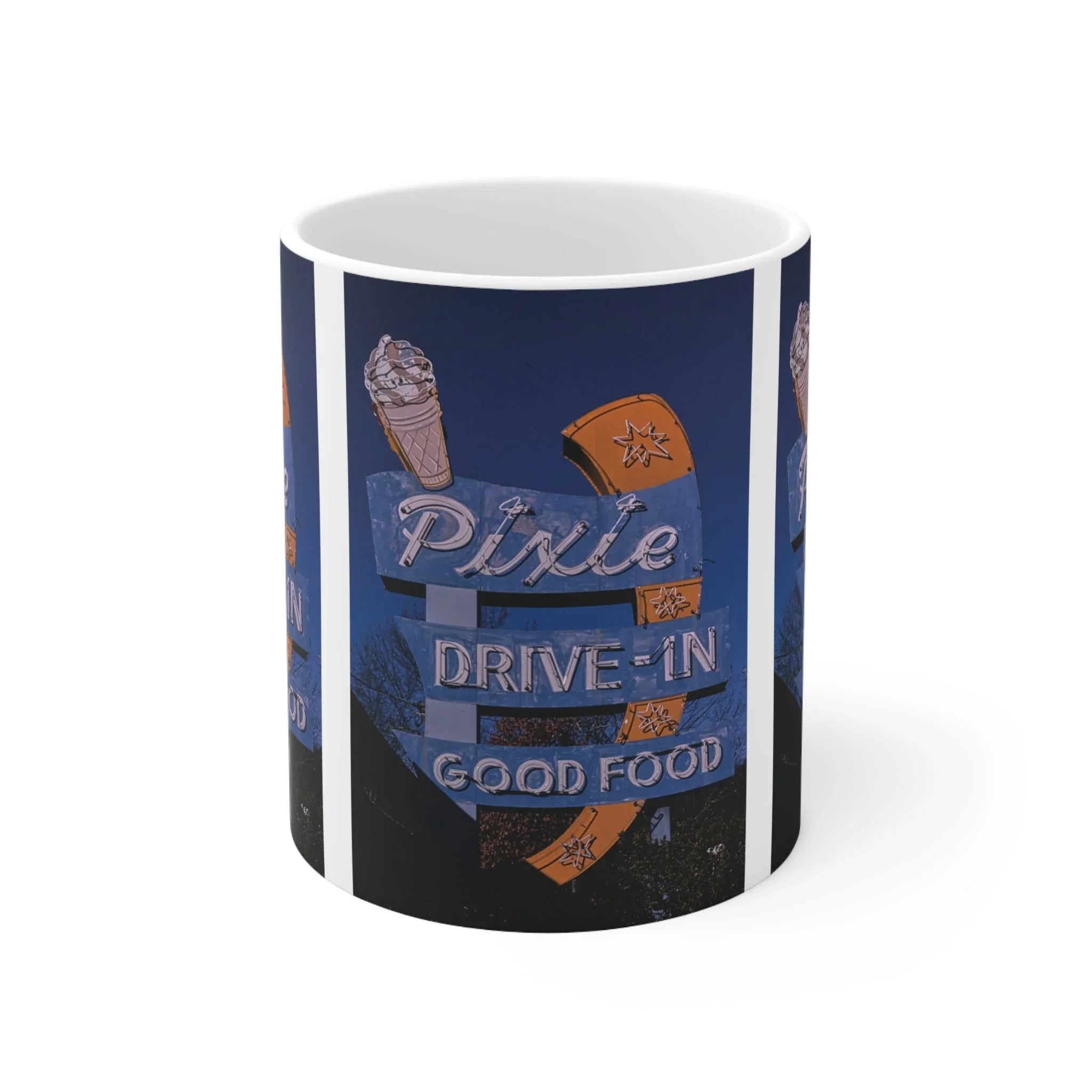 ROADSIDE MUGS - Pixie Drive-In Ceramic Mug 11oz - BIG FRENCHIES
