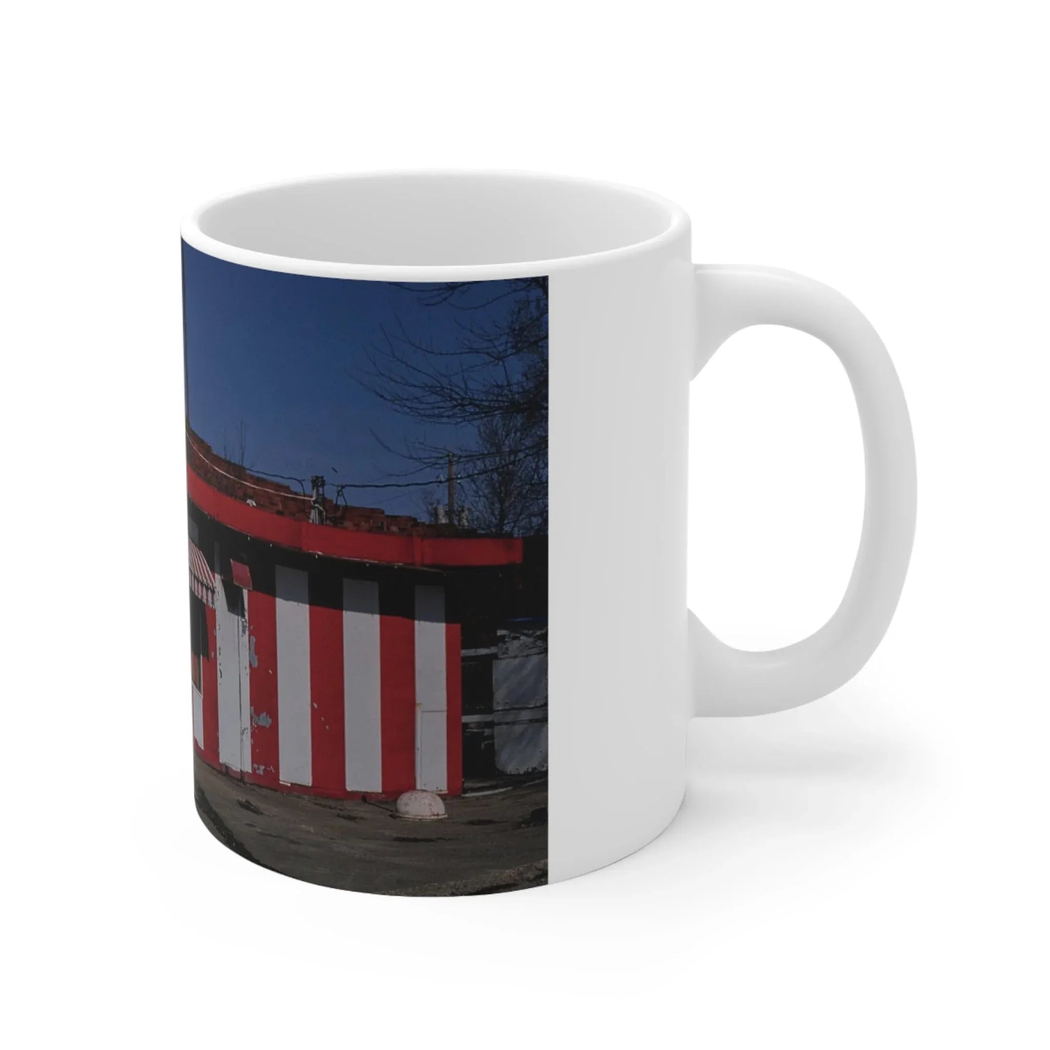 ROADSIDE MUGS - Bangs Diner Ceramic Mug 11oz - BIG FRENCHIES