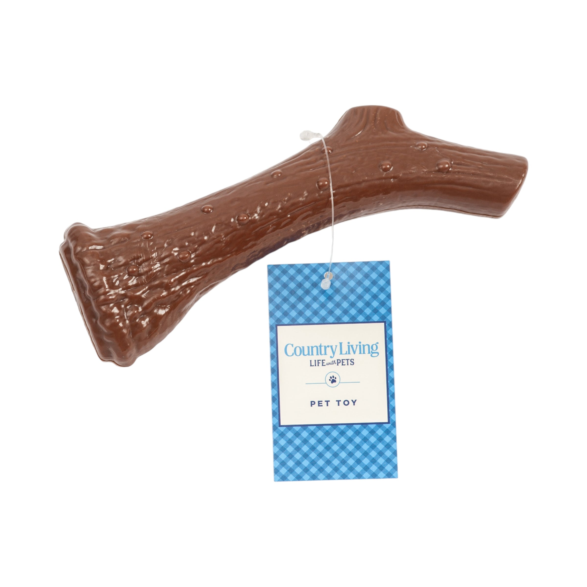 Country Living Nylon Antler Dog Chew Toy – with Natural Chicken Flavor - BIG FRENCHIES