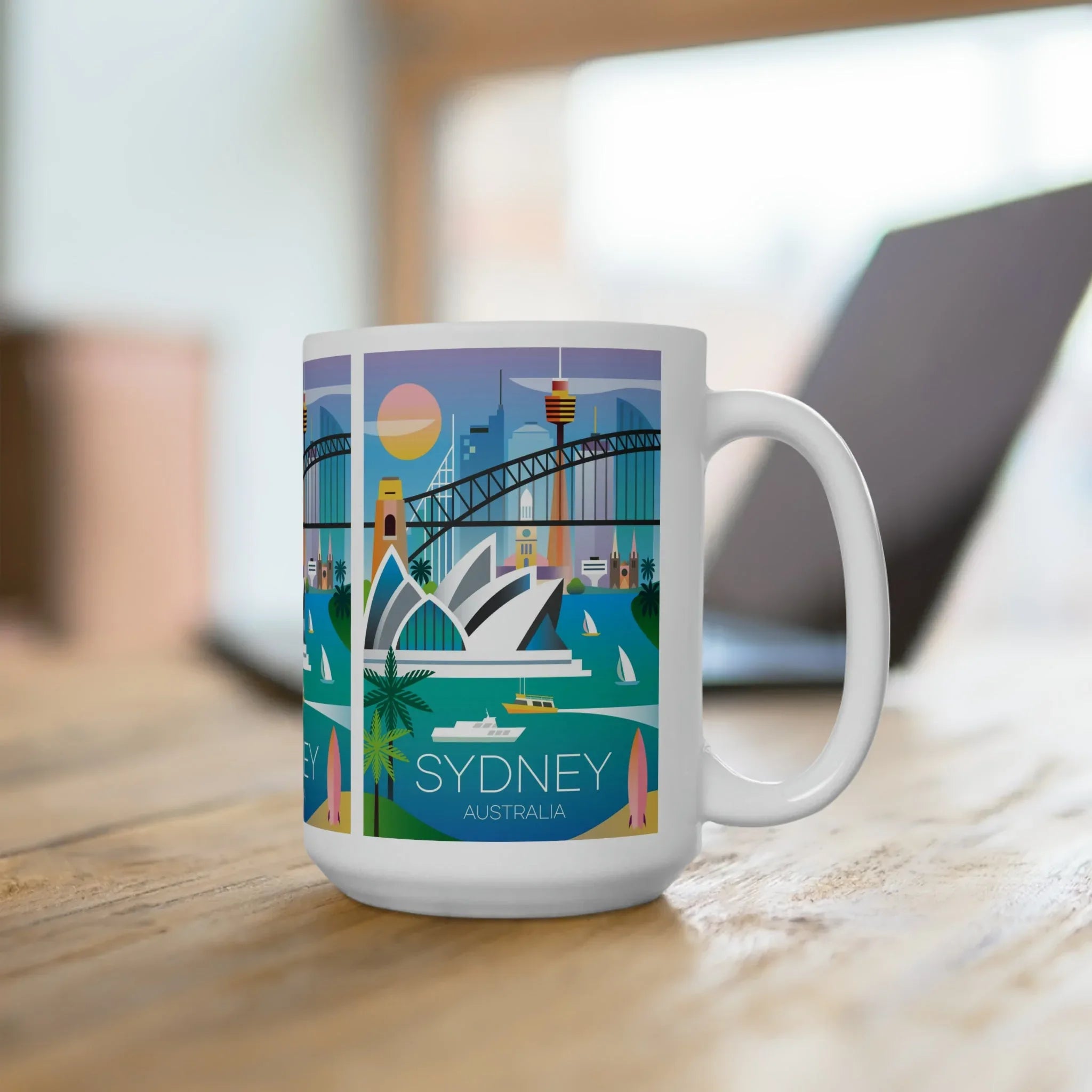 Sydney Ceramic Mug 11oz or 15oz - BIG FRENCHIES