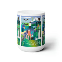 Oregon Ceramic Mug 11oz or 15oz - BIG FRENCHIES