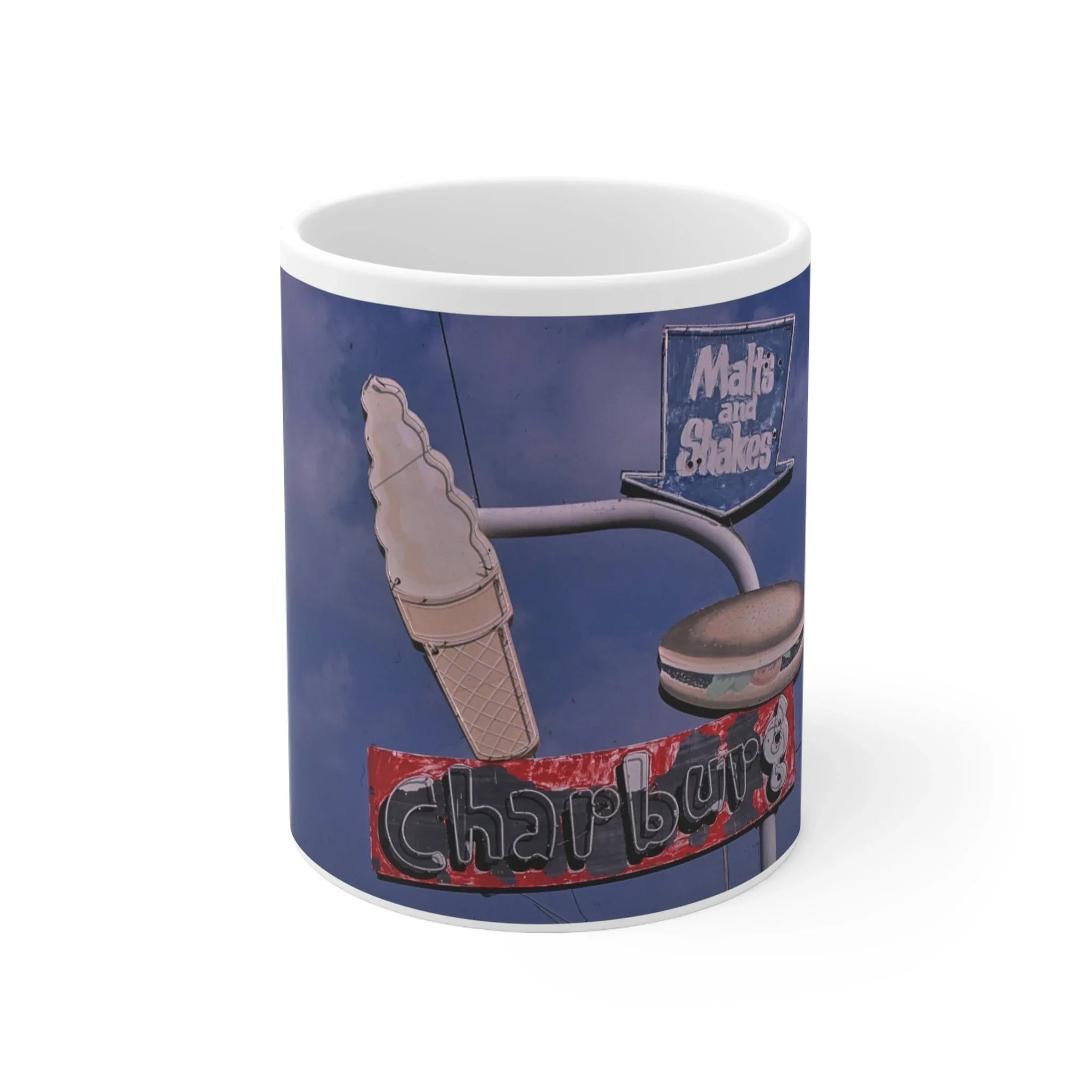 ROADSIDE MUGS - Charburg Ceramic Mug 11oz - BIG FRENCHIES