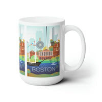 Boston Ceramic Mug 11oz or 15oz - BIG FRENCHIES