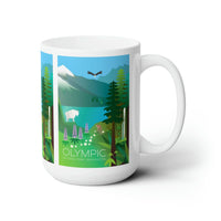 Olympic National Park Ceramic Mug 11oz or 15oz - BIG FRENCHIES