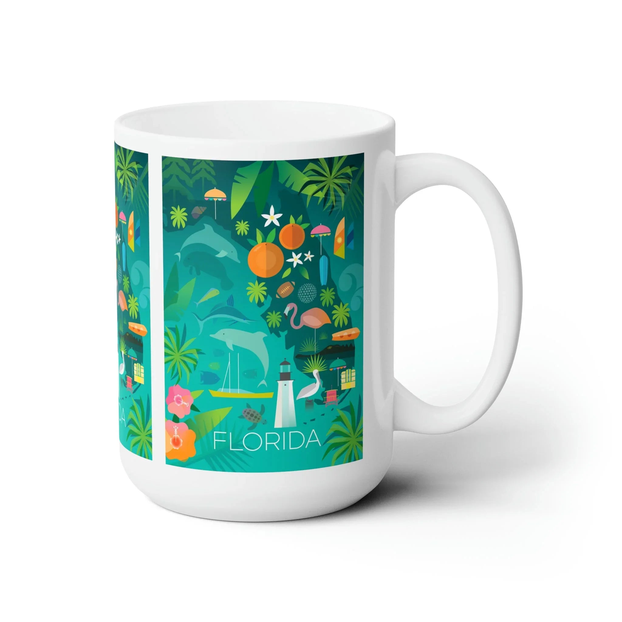 Florida Ceramic Mug 11oz or 15oz - BIG FRENCHIES
