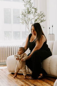 Everywhere Breastfeeding Tank Top - Black