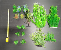Premium Artificial Aquarium Plant Package for Fish Tank, REALISTIC
