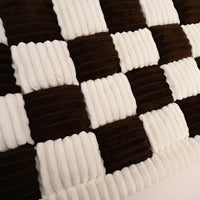 Washable Checkered Non-slip Car Mat