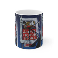 ROADSIDE MUGS - Jack's Liquor Store Ceramic Mug 11oz - BIG FRENCHIES