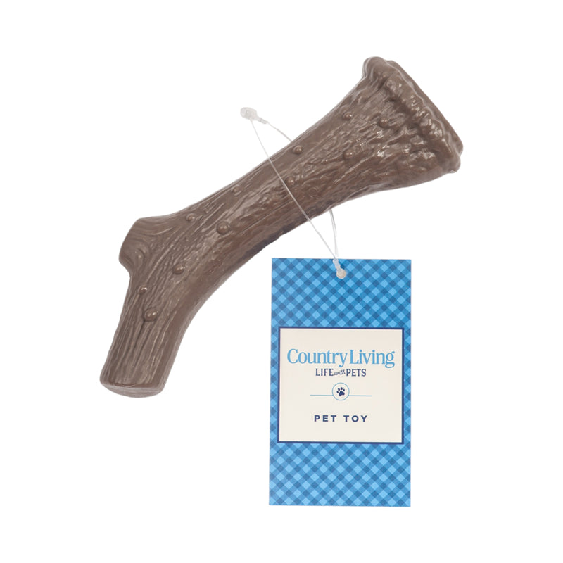 Country Living Nylon Antler Dog Chew Toy – with Natural Chicken Flavor - BIG FRENCHIES