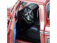1979 Ford F-250 Monster Truck with 48-Inch Tires "Walkin' Tall" Red "Kings of Crunch" Series 1/18 Diecast Model Car by Greenlight