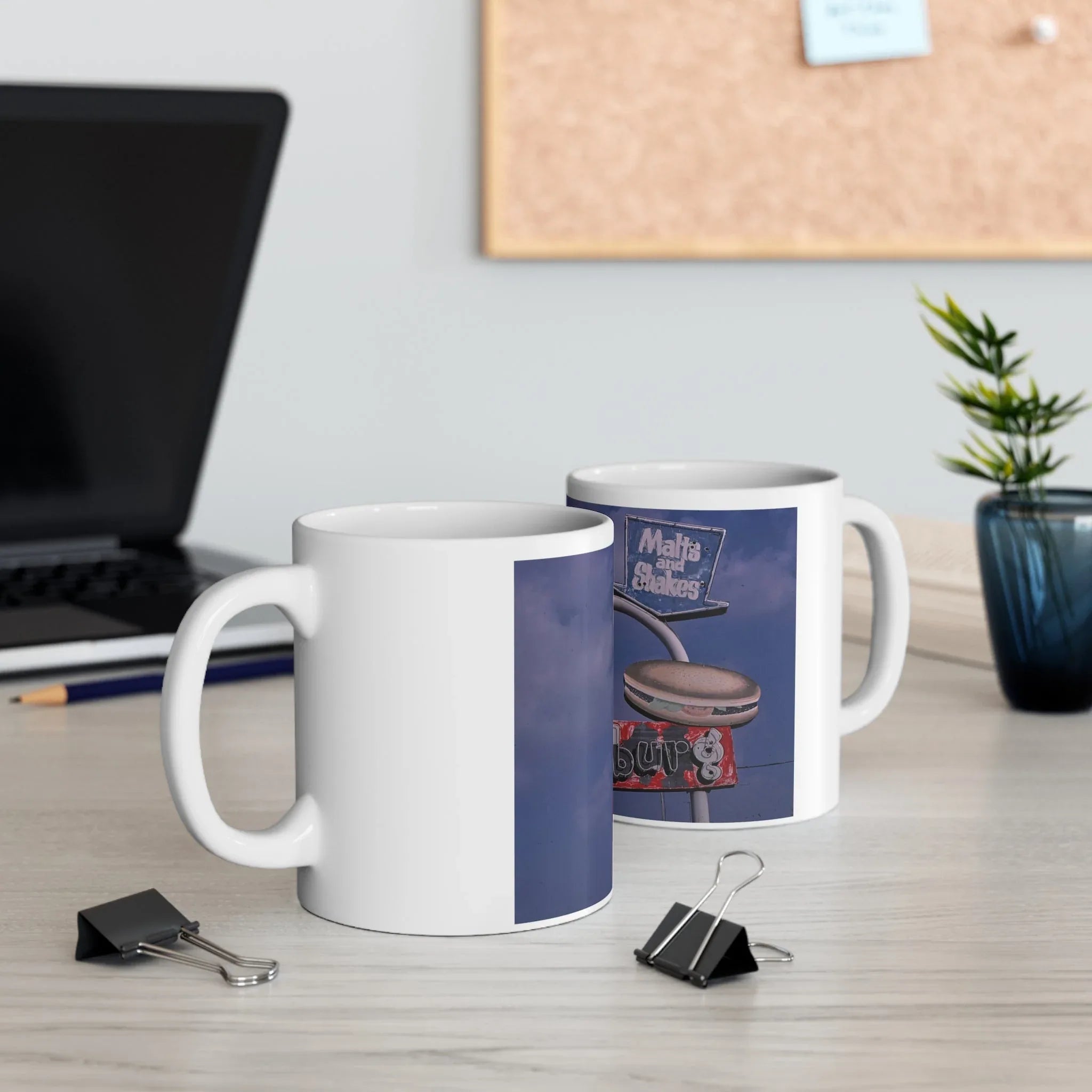 ROADSIDE MUGS - Charburg Ceramic Mug 11oz - BIG FRENCHIES