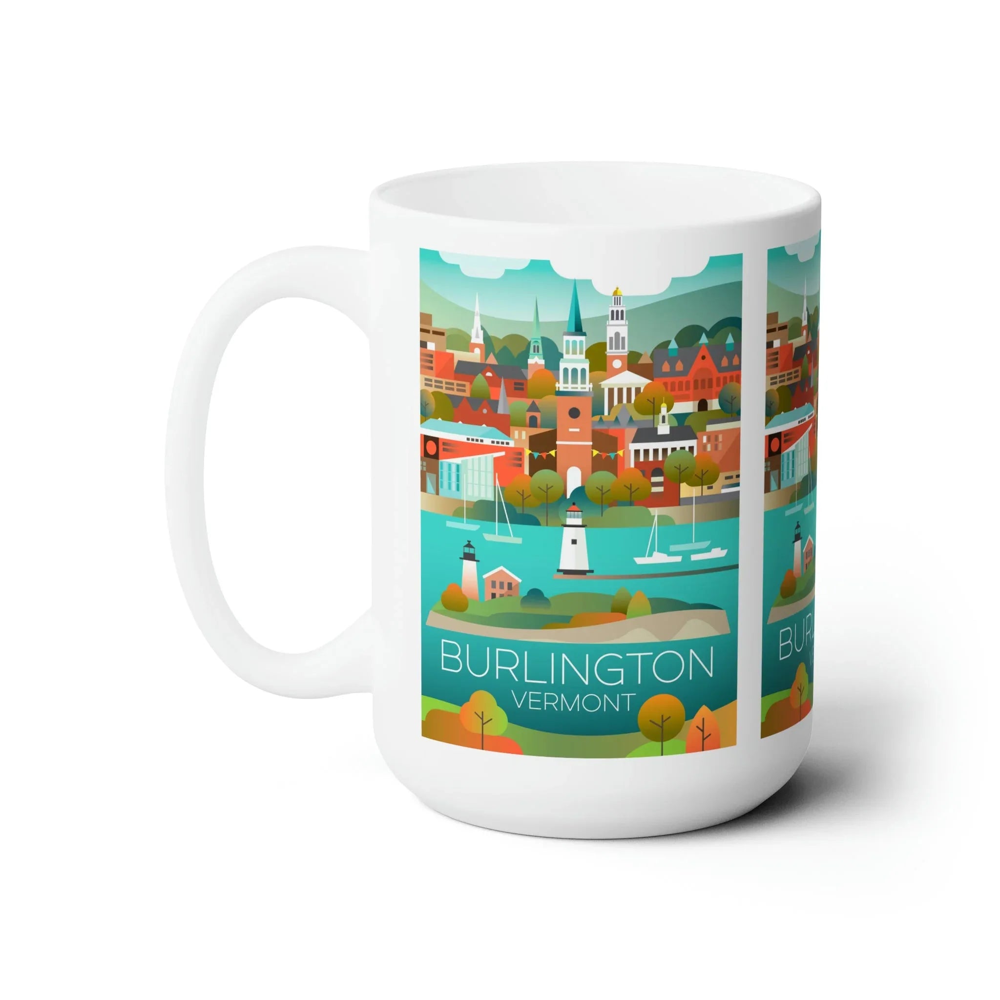 Burlington Ceramic Mug 11oz or 15oz - BIG FRENCHIES