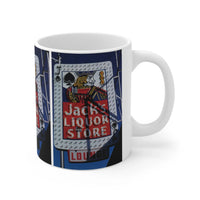 ROADSIDE MUGS - Jack's Liquor Store Ceramic Mug 11oz - BIG FRENCHIES