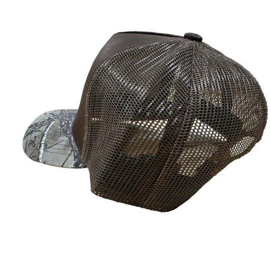 MIDLAND SUPPLY CAMO Mesh Trucker SnapBack Cap Hat Custom Embroidered