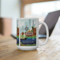 Boston Ceramic Mug 11oz or 15oz - BIG FRENCHIES