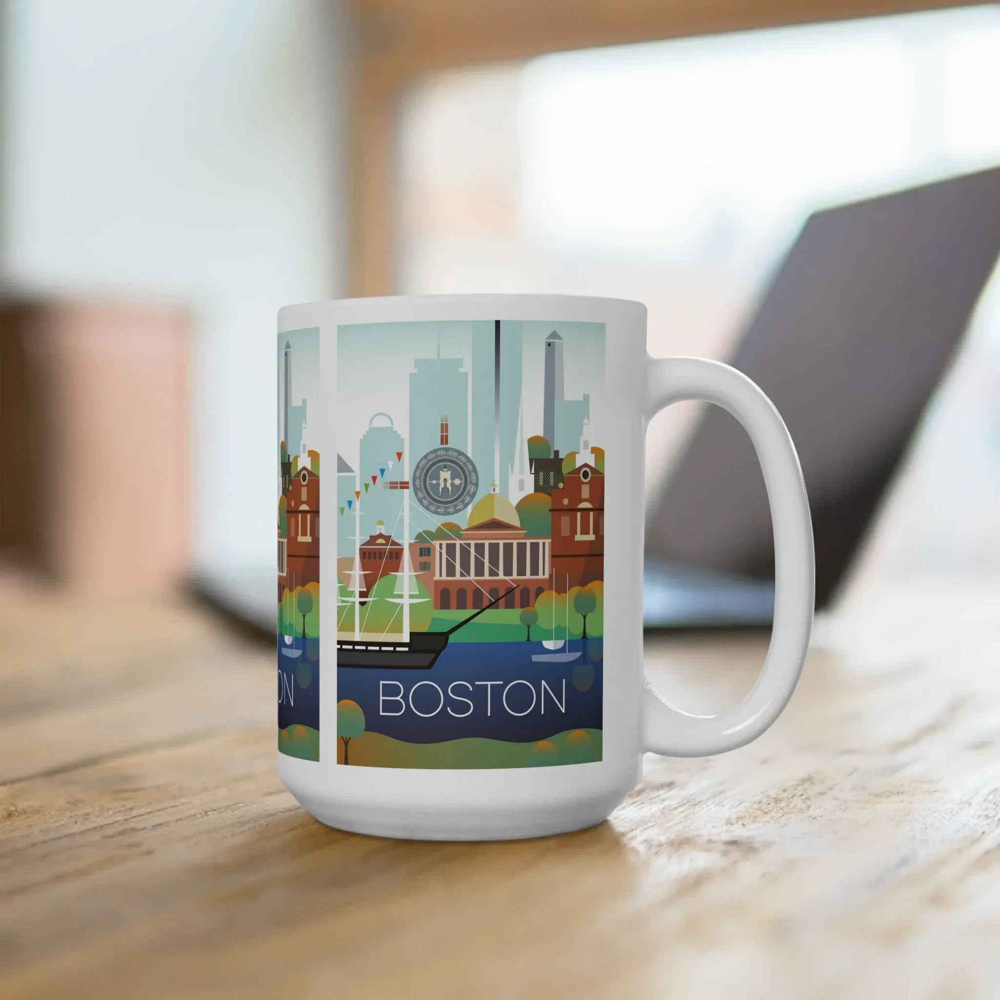 Boston Ceramic Mug 11oz or 15oz - BIG FRENCHIES