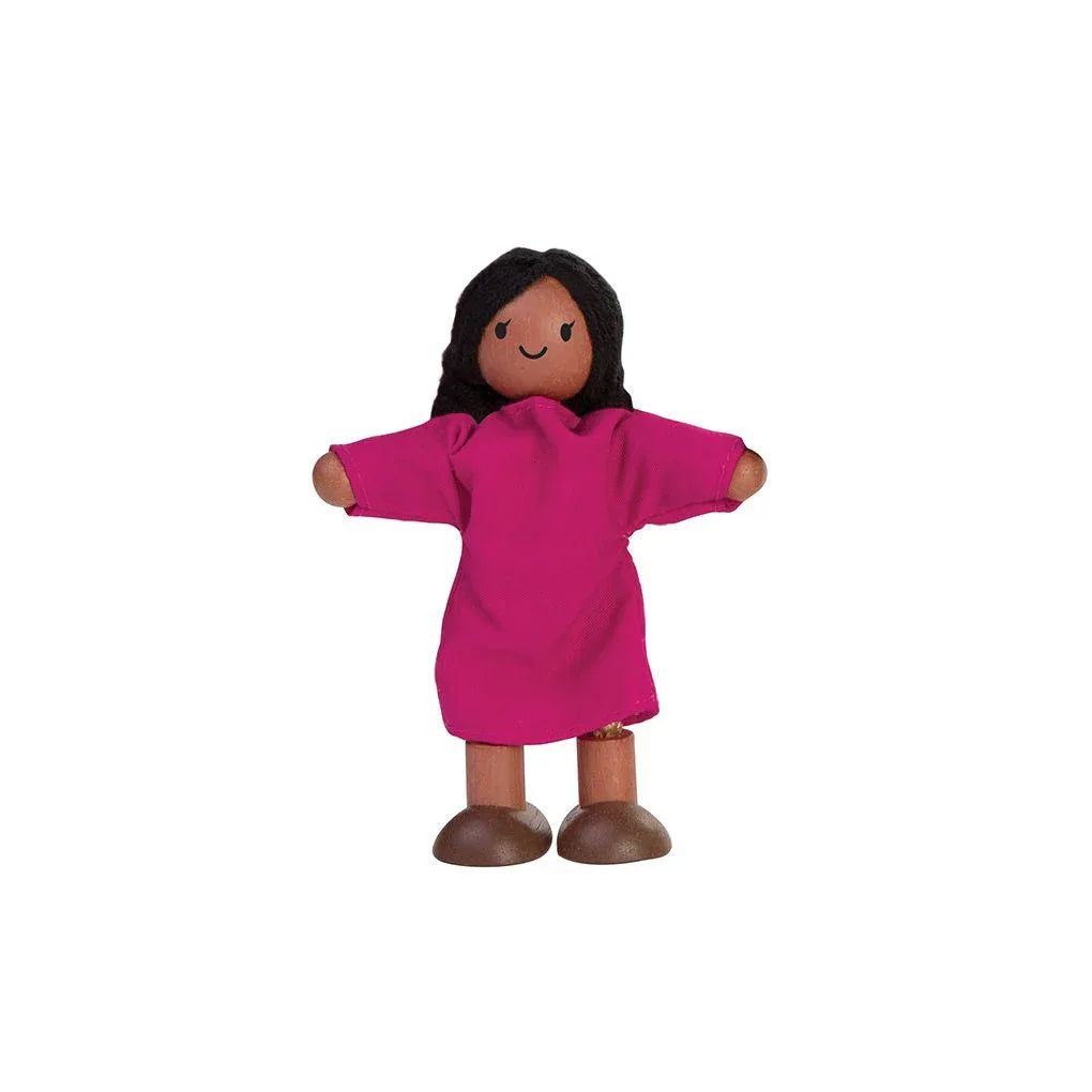 Girl Dollhouse Figure - Medium Skin Tone - BIG FRENCHIES