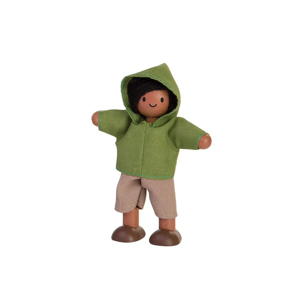 Boy Dollhouse Figure - Medium Skin Tone - BIG FRENCHIES