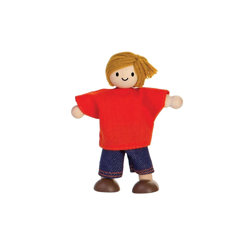 Boy Dollhouse Figure - Light Skin Tone - BIG FRENCHIES