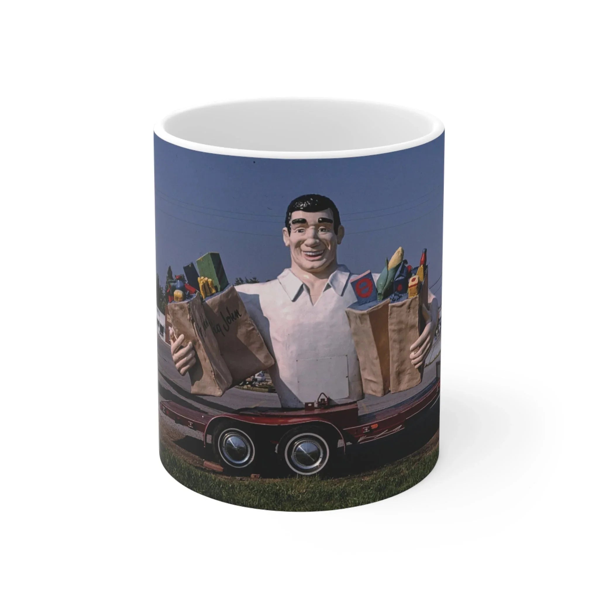 ROADSIDE MUGS - Big John Ceramic Mug 11oz - BIG FRENCHIES