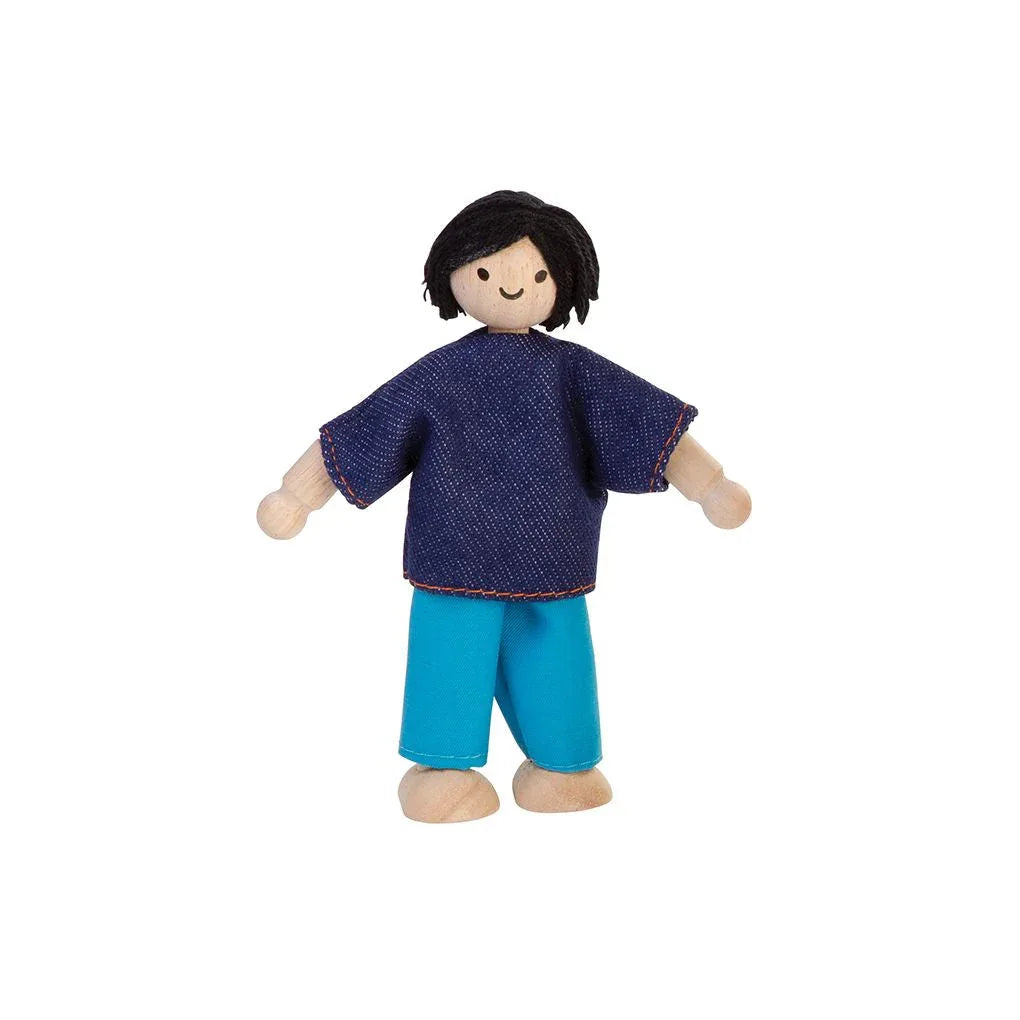 Dad Dollhouse Figure - Light Skin Tone - BIG FRENCHIES