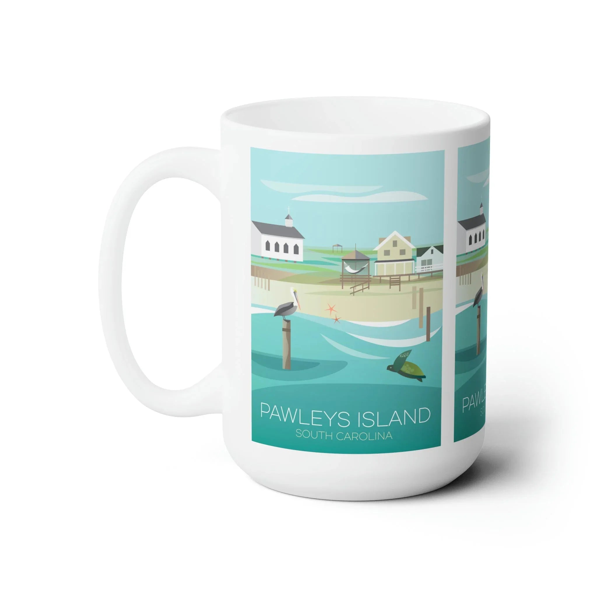 Pawleys Island Ceramic Mug 11oz or 15oz - BIG FRENCHIES