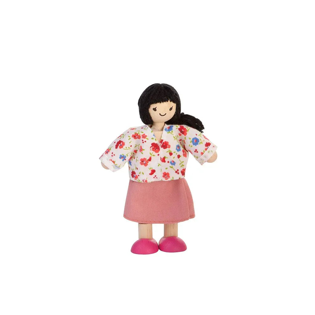 Mom Dollhouse Figure - Fair Skin Tone - BIG FRENCHIES