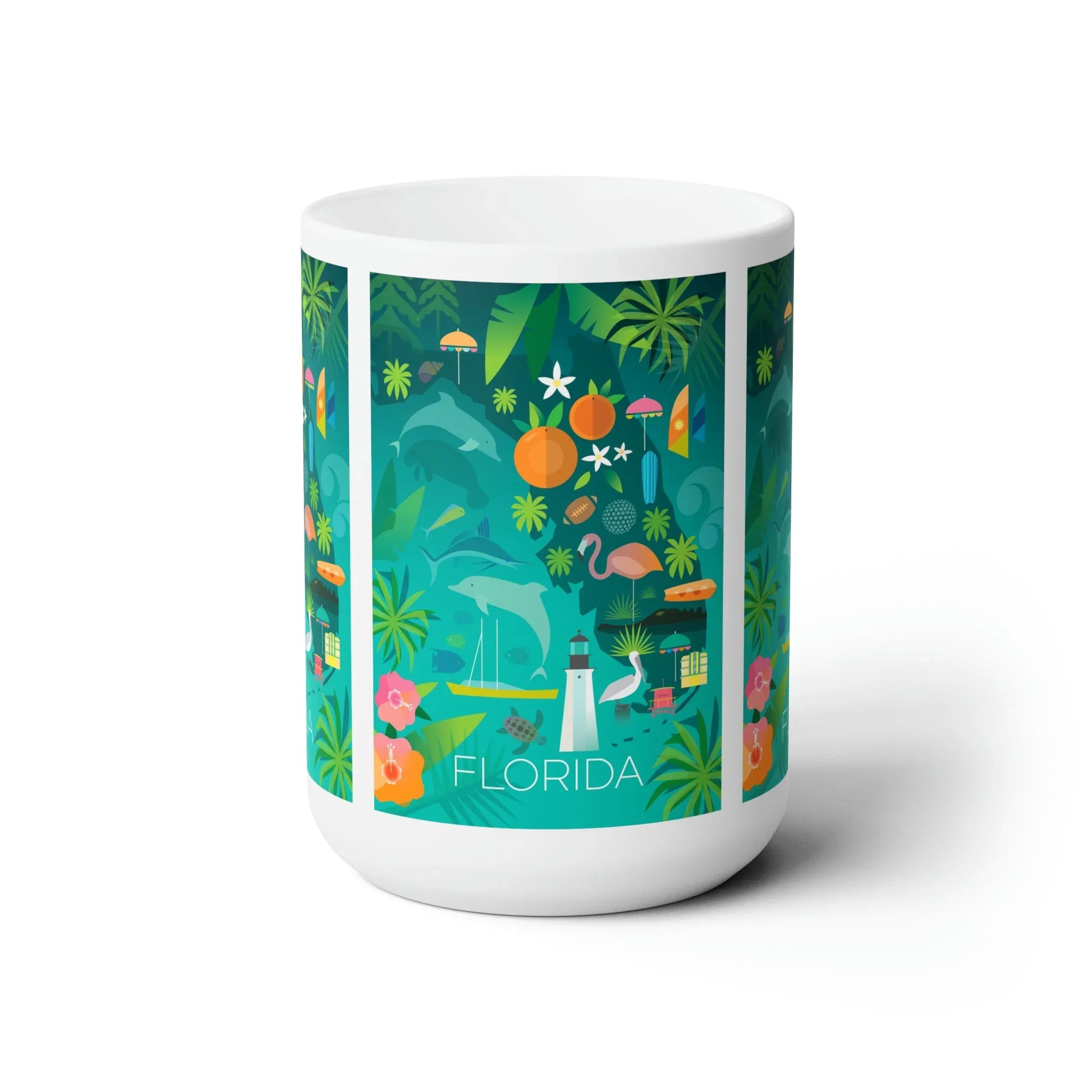 Florida Ceramic Mug 11oz or 15oz - BIG FRENCHIES