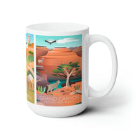 Grand Canyon National Park 3-Image Ceramic Mug 11oz or 15oz - BIG FRENCHIES