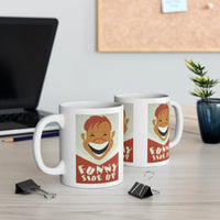 ROADSIDE MUGS - Funny Side Up WPA Ceramic Mug 11oz - BIG FRENCHIES