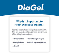 DiaGel Diarrhea Control Gel 3 ml Medium Dogs Digestive Upset Loose Stool Relief